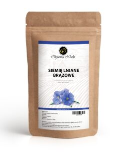 siemię lniane brązowe