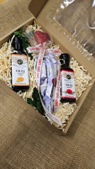 zestaw walentynkowy rozek